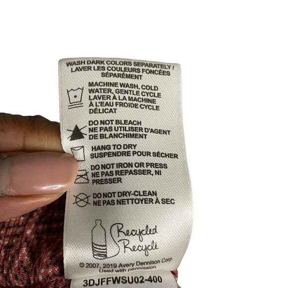 Farwest Women's Patterned High Waisted Tie Front Shorts - Picture 5 of 6